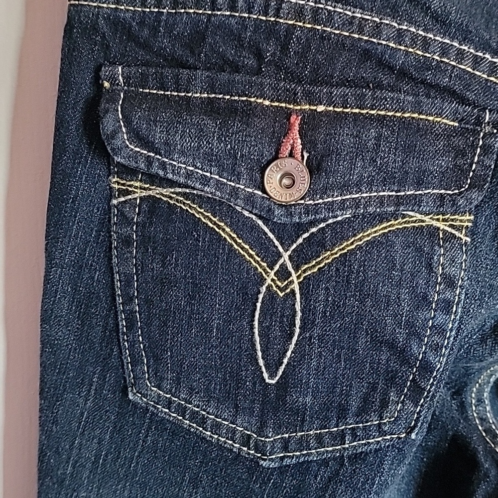 Paris Blues, women's blue jeans 👖, 11 short, flared legs. NWT - Picture 6 of 9